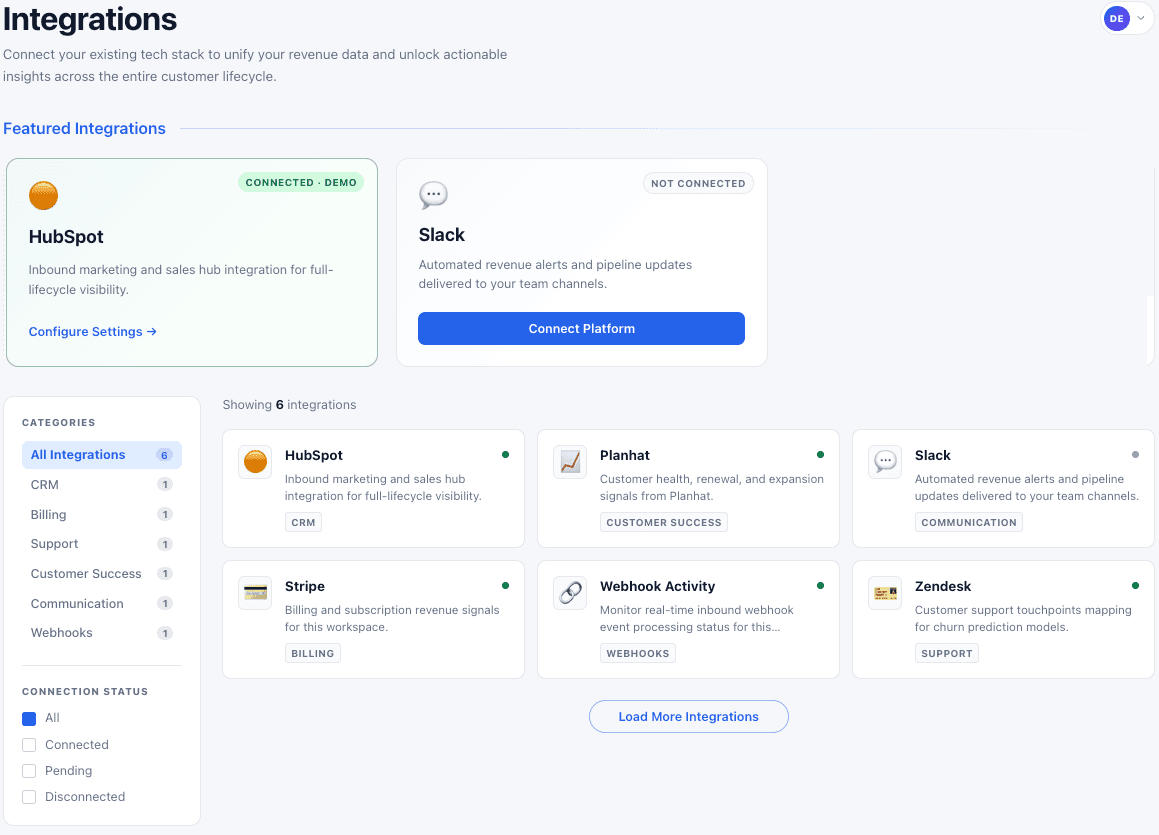 CRM and tool integrations